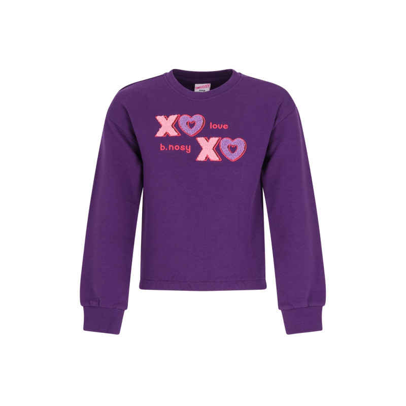 B.Nosy Shelly Sweater Loganberry