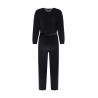 B.Nosy Paisley Jumpsuit Black