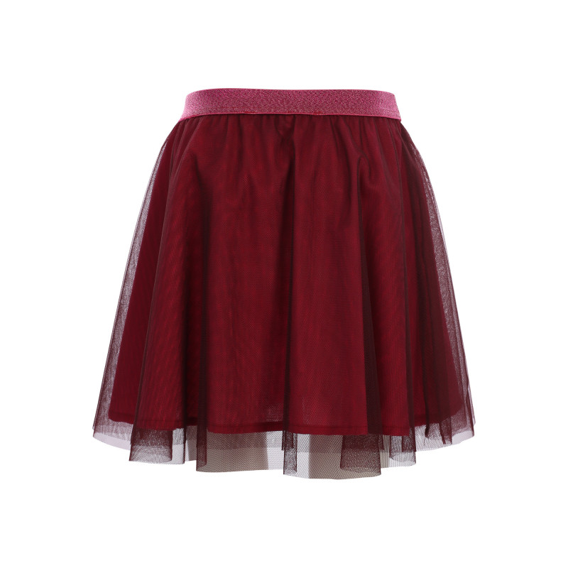 LOOXS Little mesh skirt Ruby Red