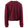 LOOXS Little velvet crinkle top Ruby Red