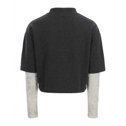LOOXS 10sixteen fancy T-Shirt Ash Melee